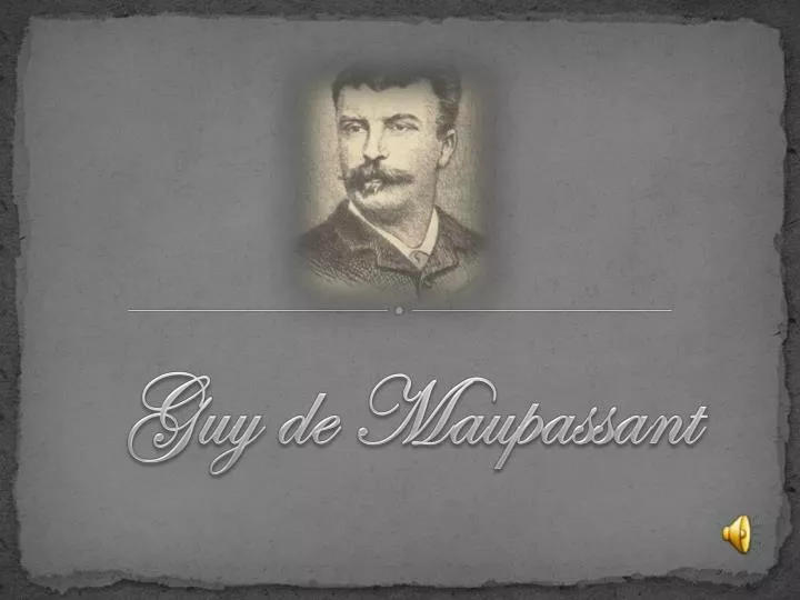 guy de maupassant