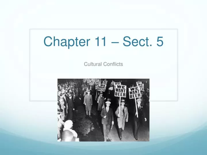 chapter 11 sect 5