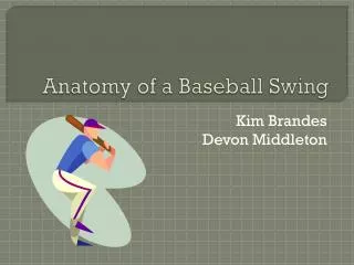 Anatomy of a Baseball Swing