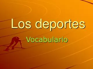 los deportes