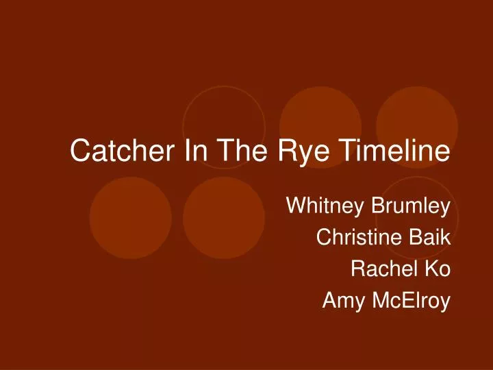 Text to Text  'The Catcher in the Rye' and 'The Case for Delayed  Adulthood' - The New York Times