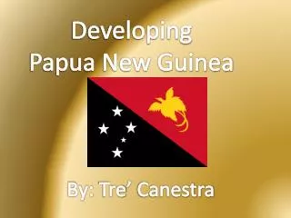 Developing Papua New Guinea