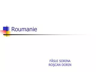roumanie