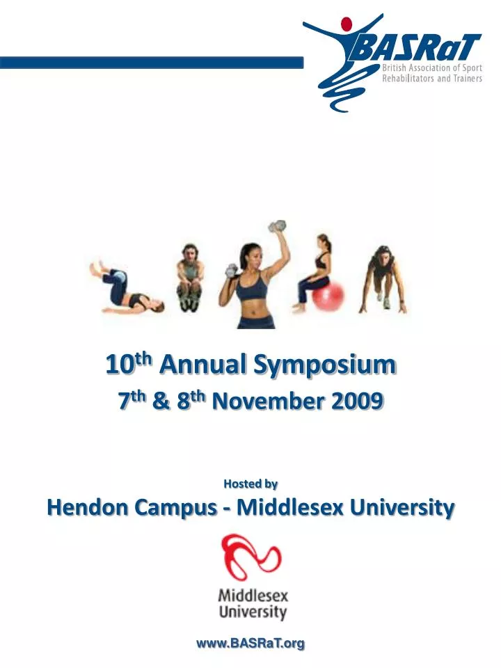 10 th annual symposium 7 th 8 th november 2009