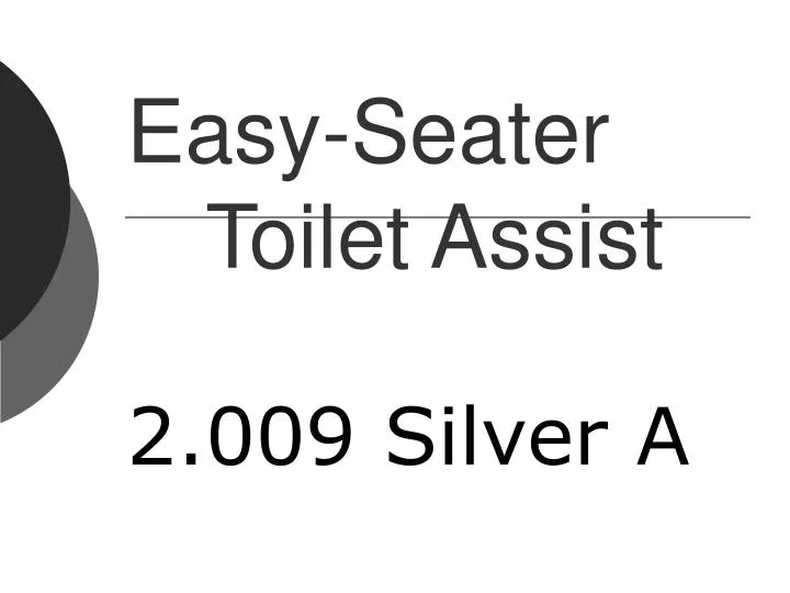 easy seater toilet assist