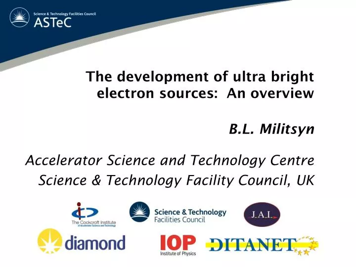 the development of ultra bright electron sources an overview