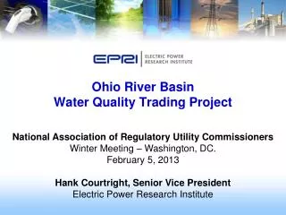 Ohio River Basin Water Quality Trading Project