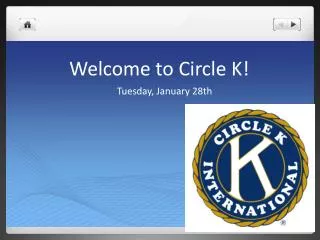 Welcome to Circle K!