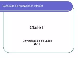 desarrollo de aplicaciones internet