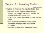 Understanding Secondary Markets in Trading Financial Assets - slide 1
