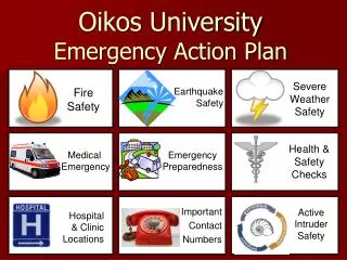 Oikos University Emergency Action Plan