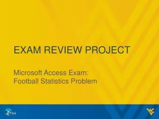 Exam Review Project