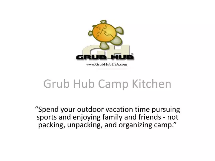 grub hub camp kitchen