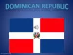 Dominican republic - slide 1