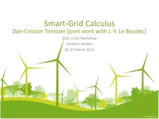 Smart- Grid Calculus