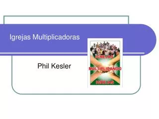 igrejas multiplicadoras