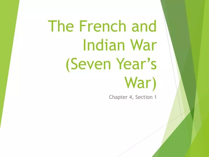 the french and indian war seven year s war
