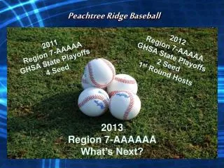 Peachtree Ridge Baseball