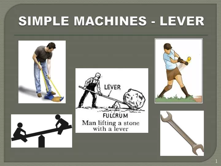 simple machines lever