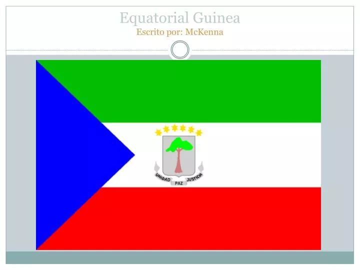 equatorial guinea escrito por mckenna