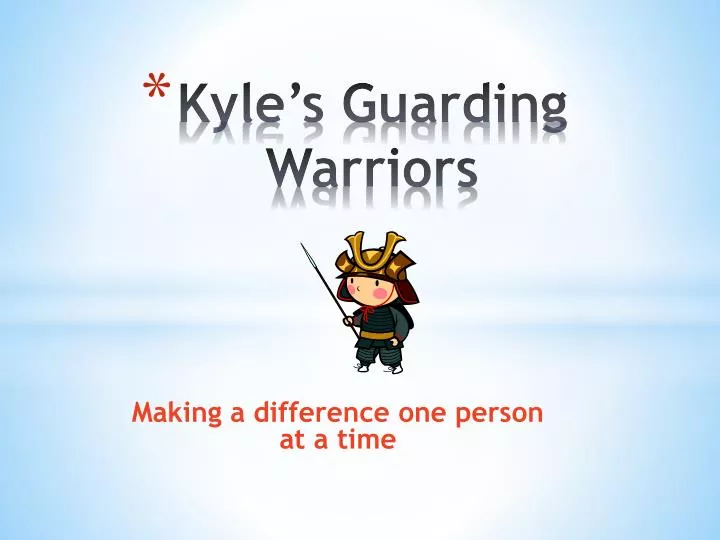 kyle s guarding warriors