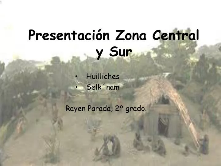 presentaci n zona central y sur