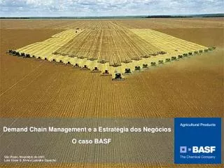 Demand Chain Management e a Estratégia dos Negócios