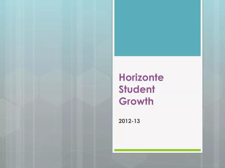 horizonte student growth