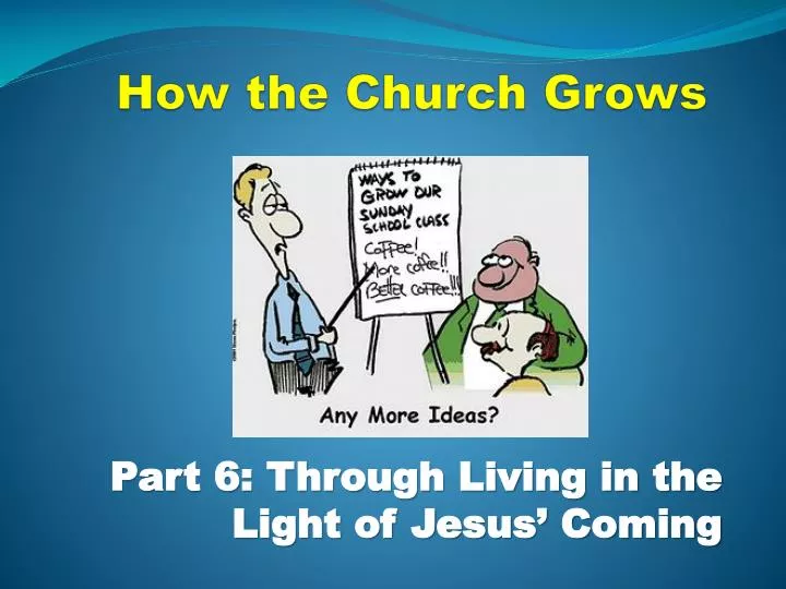 how the church grows