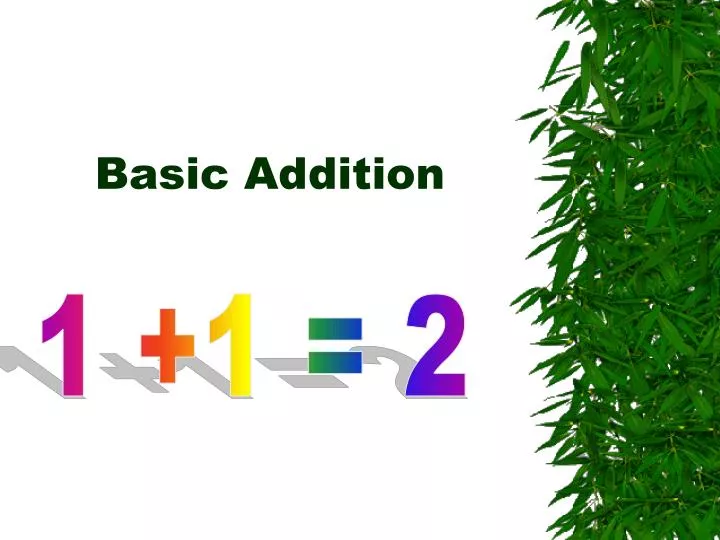 basic addition