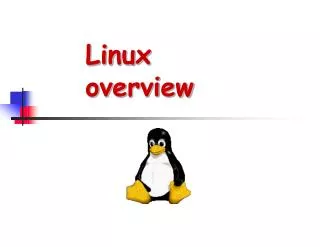 Linux overview