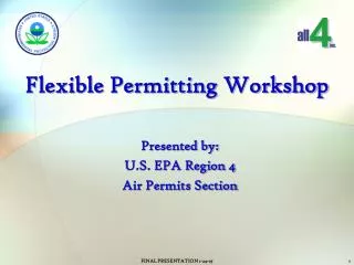 Flexible Permitting Workshop