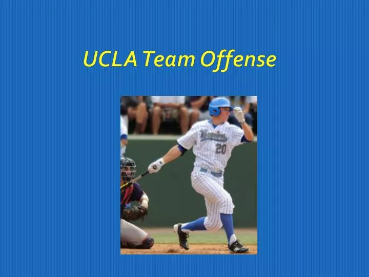 ucla team offense