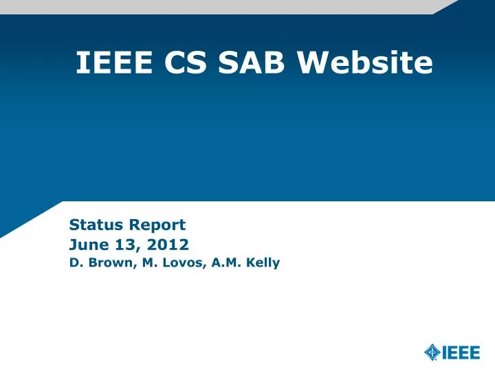 ieee cs sab website