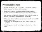 Procedural Posture - slide 1