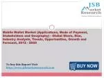JSB Market Research - Mobile Wallet Market