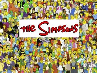 These are the Simpsons.