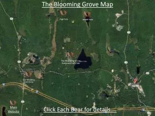 The Blooming Grove Map
