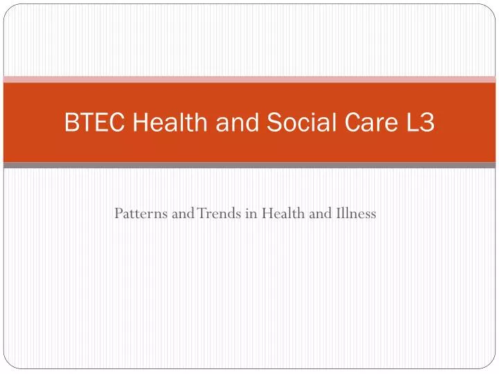 btec health and social care l3