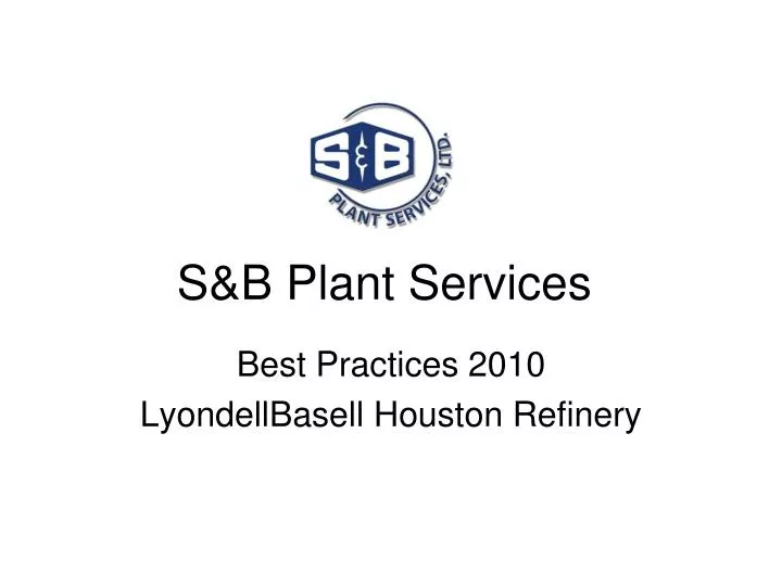 s b plant services