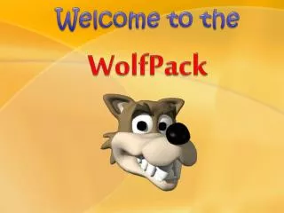 Welcome to the WolfPack