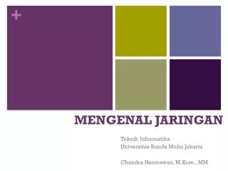 mengenal jaringan