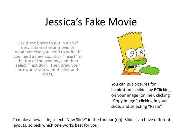 jessica s fake movie