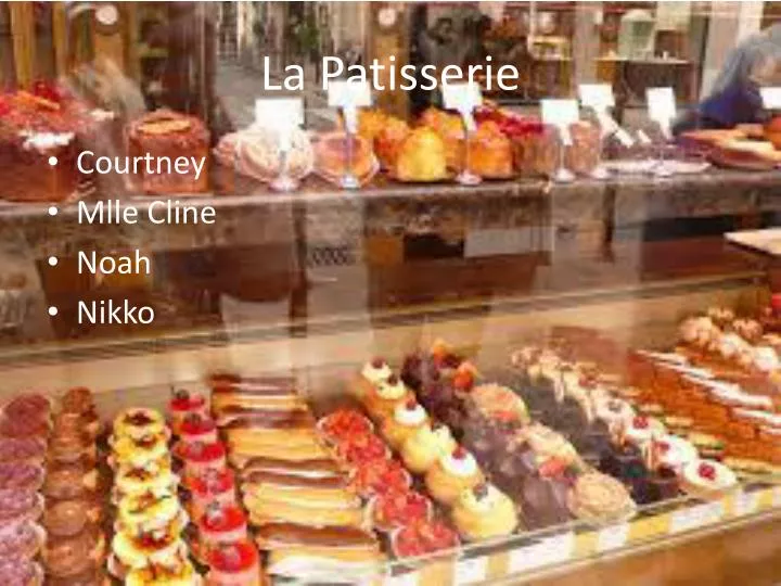 la patisserie