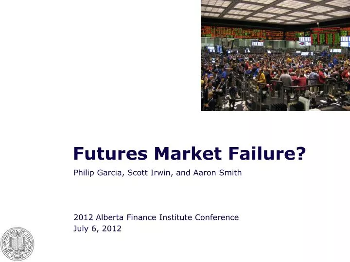 futures market failure