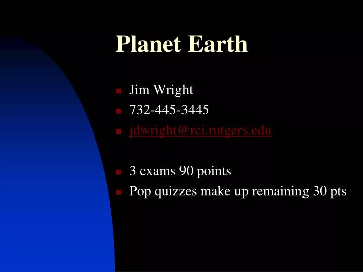 planet earth