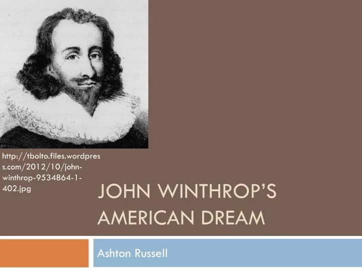 john winthrop s american dream