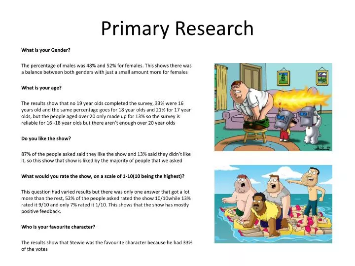 primary research