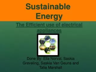 Sustainable Energy