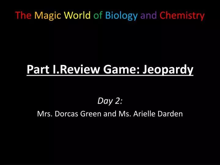 part i review game jeopardy